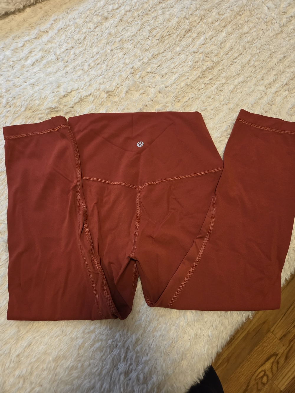 Lululemon Align High-Rise Leggings in Brick Red